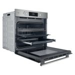 Hotpoint Ariston Forno Elettrico da Incasso Ventilato Multifunzione con Grill e Cottura a Vapore 71 Litri 60 cm Classe A+ colore Nero e Acciaio Inox - HAO 258HSU1F X