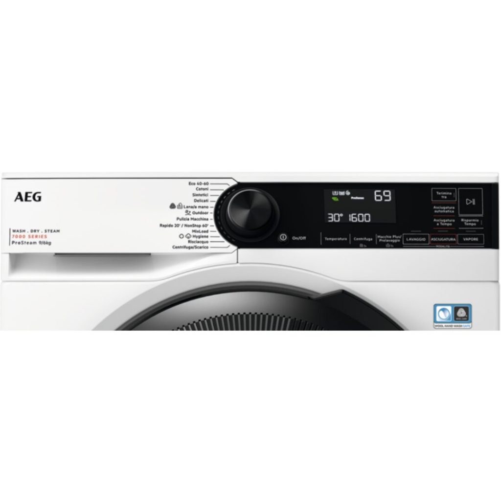 Lavasciuga Aeg 6/9 kg 1551 Giri/min - LWR7D966OB