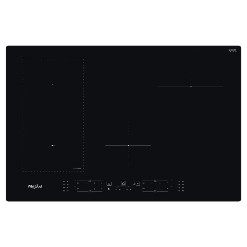 Piano Cottura WHIRLPOOL Induzione 4 Fuochi 77 cm - WLB2977NE