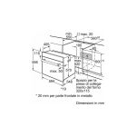 Forno BOSCH Elettrico Ventilato Incasso 66 Litri - HBF011BR0
