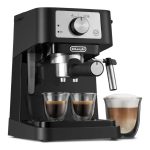 Macchina Caffè Espresso DE LONGHI 15 bar con Cappuccinatore - EC260.BK