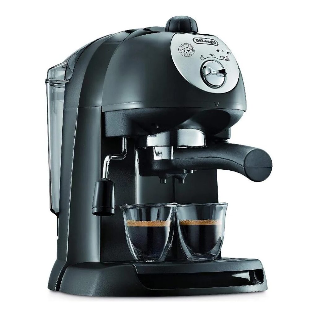 Macchina Caffè DE LONGHI Cialde e Caffè Macinato Espresso - Ec201cd