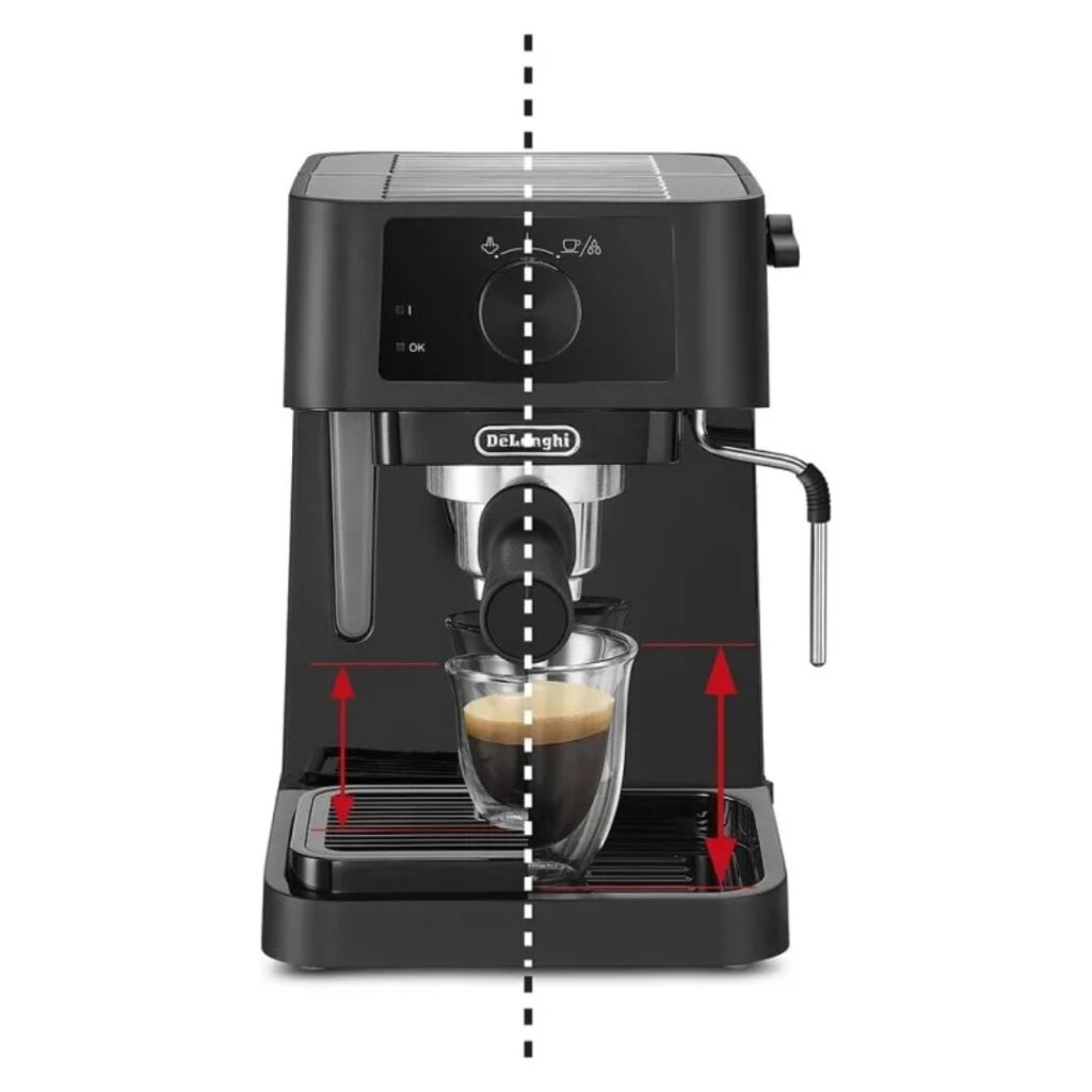 MACCHINA CAFFE' DELONGHI POLVERE/CIALDE NERA - EC235.BK