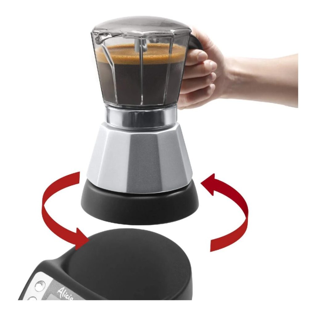 Caffettiera elettrica DE LONGHI Moka - Emkp42.b
