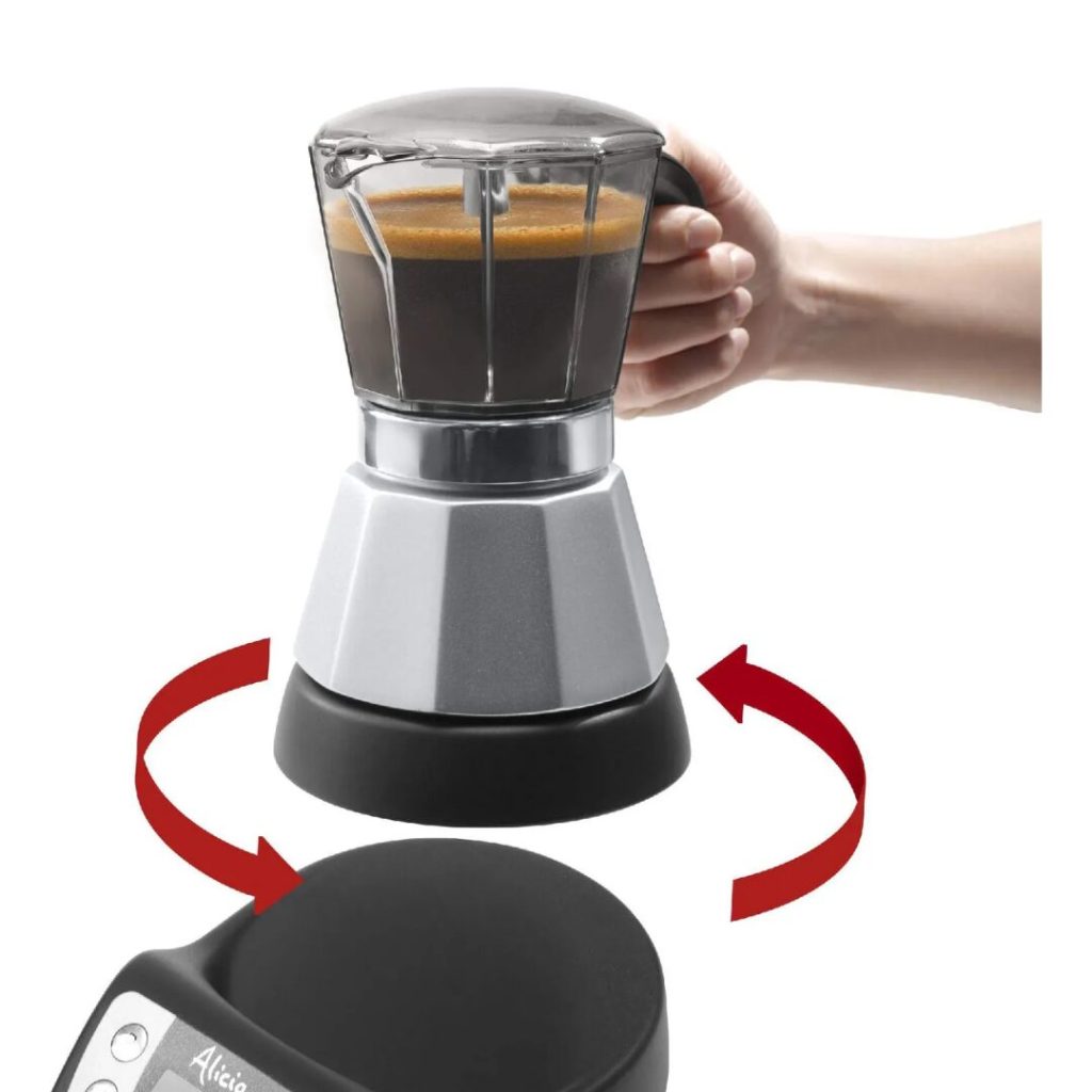 Caffettiera elettrica Moka DE LONGHI - Emkp21.b
