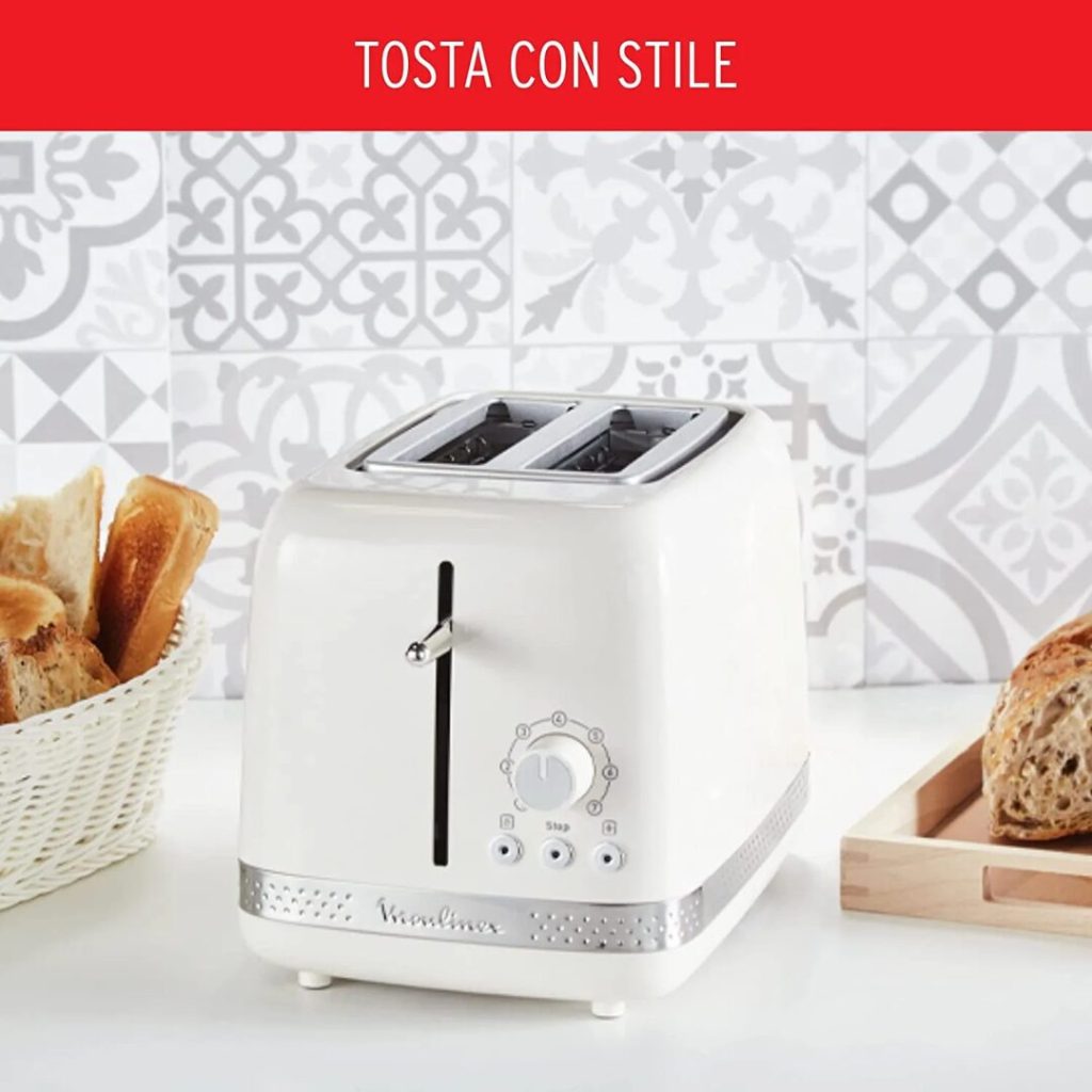 Tostapane con pinze MOULINEX 850 W - LT300AK