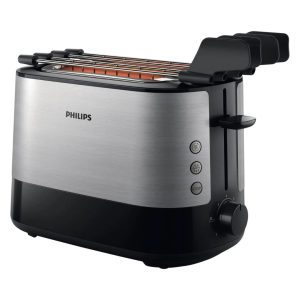 Tostapane PHILIPS 2 Fette Potenza 650 Watt 7 Livelli di cottura - Hd2639/90
