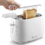 Tostapane con pinze DE LONGHI 2 Fette 550 Watt bianco - Ctlap2203