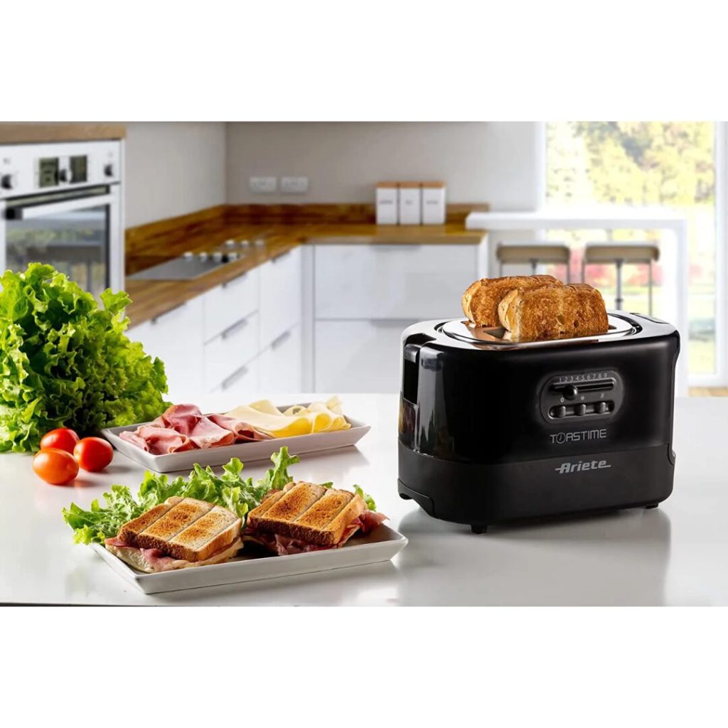 Tostapane ARIETE 2 Fette 700 Watt 9 Livelli di cottura - 0159