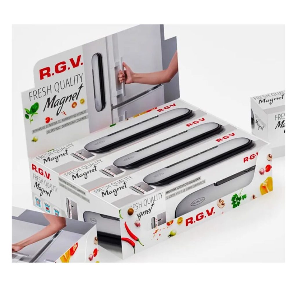 Macchina Sottovuoto R. G. V. con calamita compatta 60 kpa - Fresh Quality Magnet