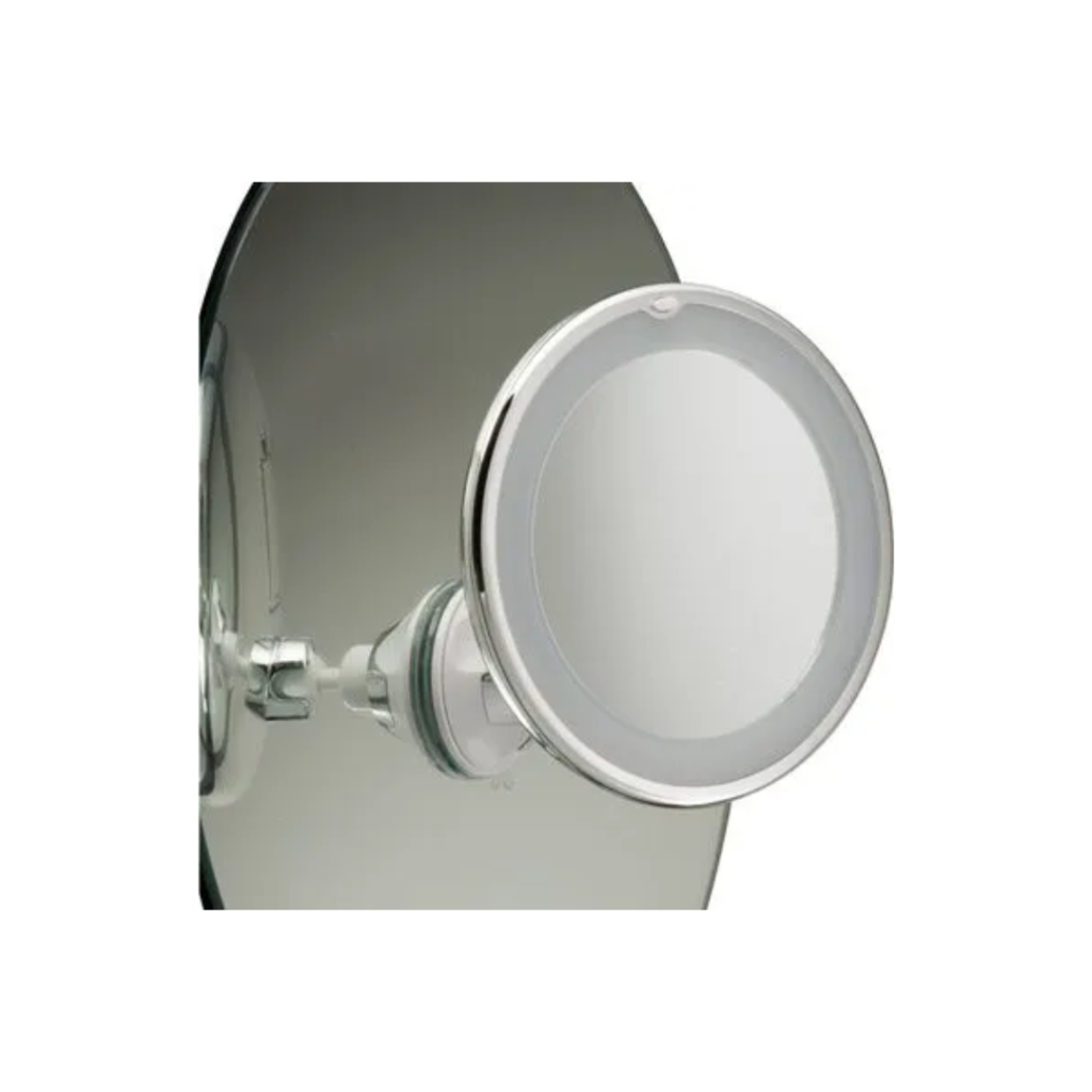 Specchio luminoso MACOM Ingrandimento 10x Base con Ventosa - SWINGO 224