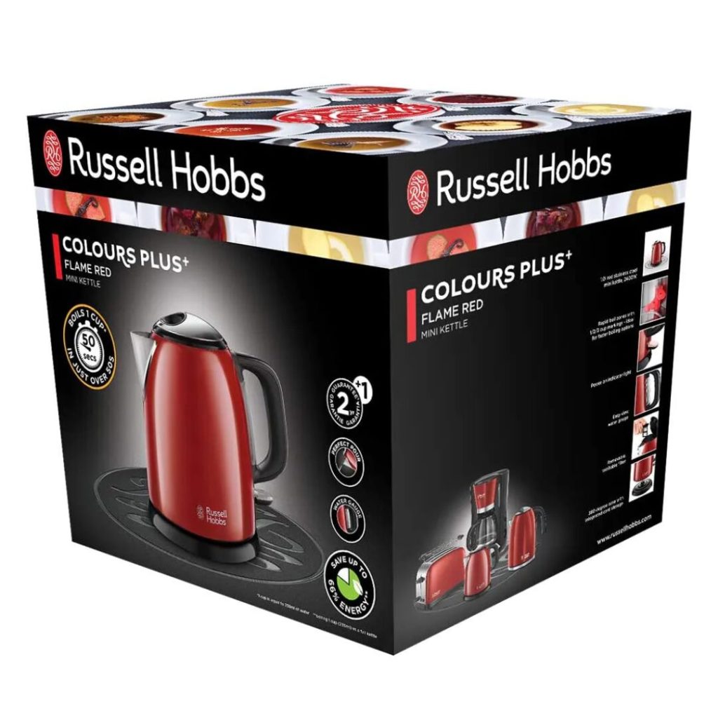 Bollitore Elettrico RUSSELL HOBBS 1 Litro 2400 Watt | 24992-70