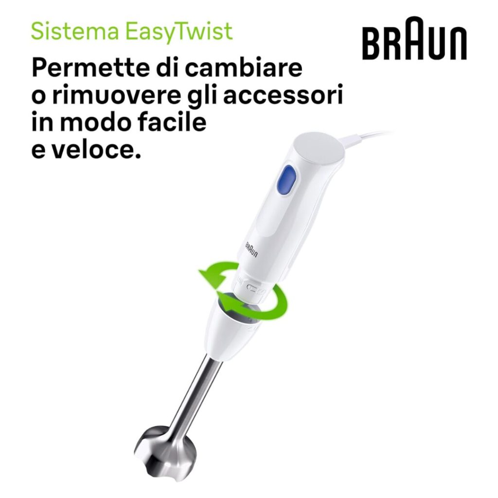 Frullatore ad immersione BRAUN - MQ10.201M