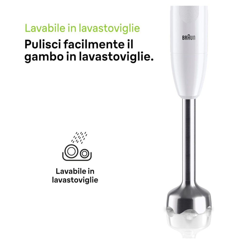 Frullatore ad immersione BRAUN - MQ10.201M