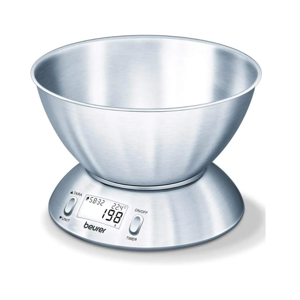 Bilancia da Cucina BEURER Elettronica Digitale con Ciotola1.5L - KS 54