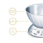 Bilancia da Cucina BEURER Elettronica Digitale con Ciotola1.5L - KS 54