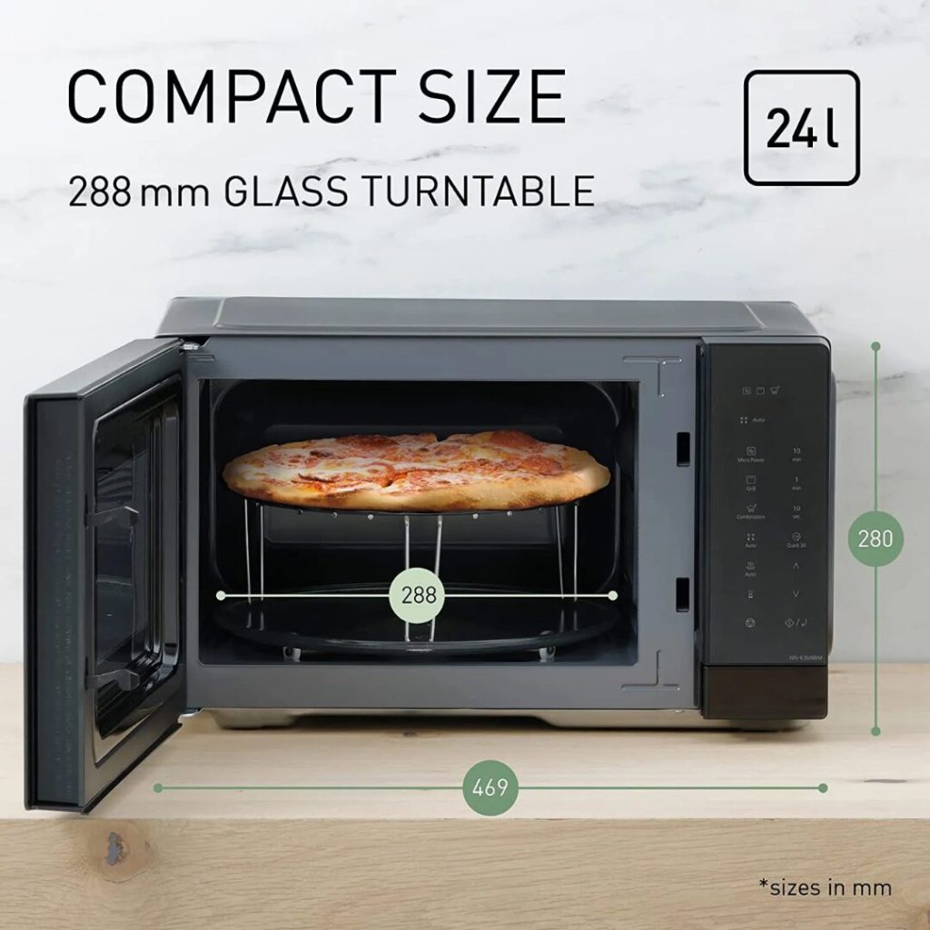 Forno Microonde PANASONIC Combinato con Grill 24 Litri 900 Watt | NN-K36NBM