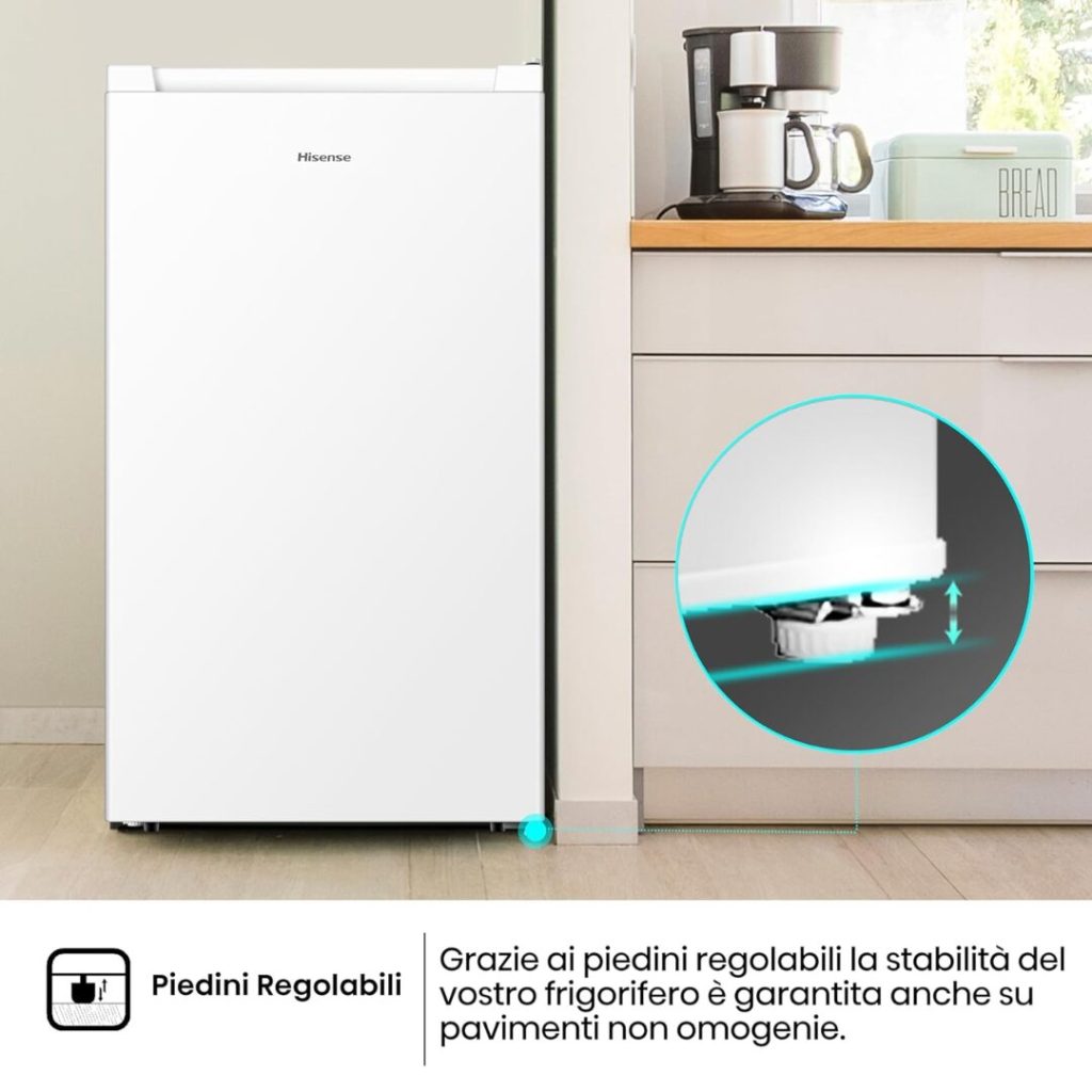 Congelatore a Cassetti Verticale HISENSE 61 Litri - FV78D4AWE