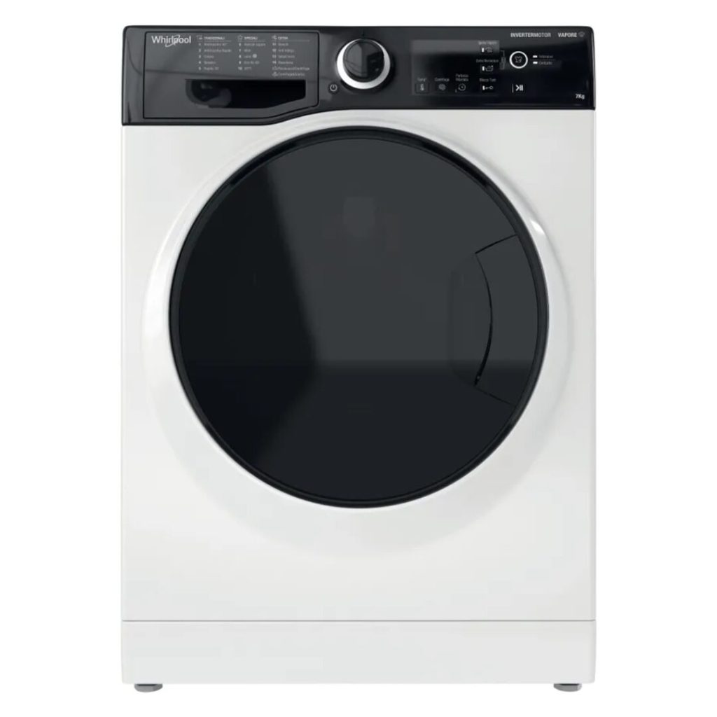 Lavatrice Slim 7 Kg WHIRLPOOL 1200 giri Funzione Vapore Motore Inverter - WSB 725 D IT
