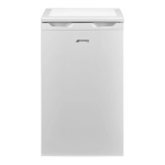 Mini Frigo Frigobar SMEG 82 Litri Raffreddamento Statico colore Bianco - FS08EW