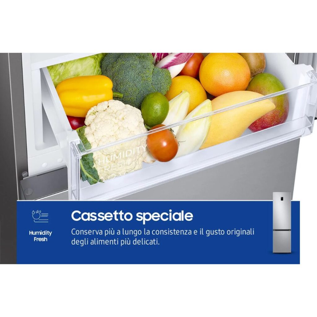 Frigorifero Combinato SAMSUNG No Frost390 Litri - RB38C672CS