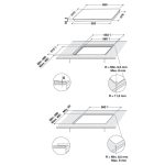 Piano Cottura Induzione Elettrico WHIRLPOOL 4 Fuochi 60 cm in Vetroceramica - SMO 658C/NE
