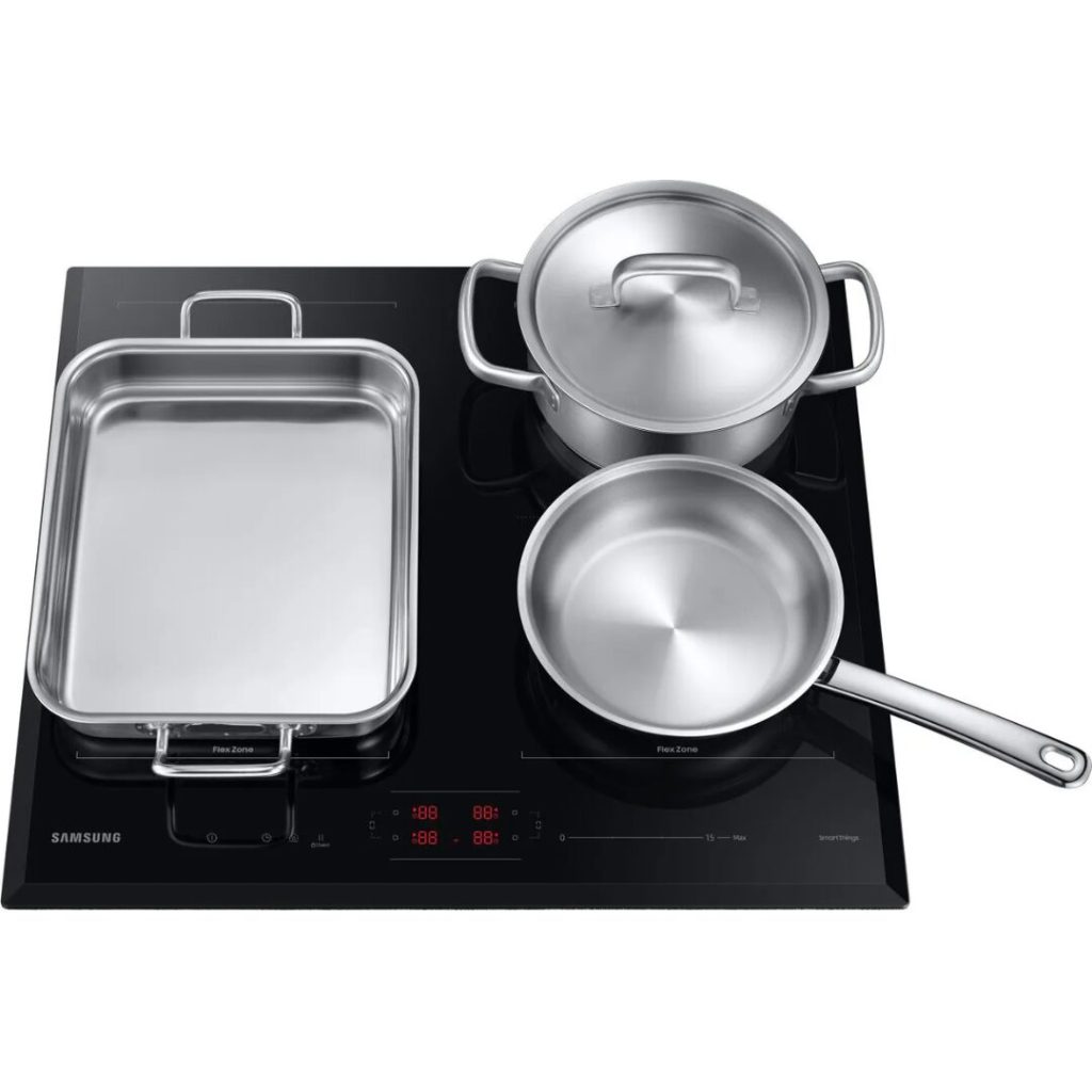 Piano Cottura a Induzione SAMSUNG 4 Fuochi 60 cm Piano in Vetroceramica - NZ64B5066KK