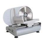 Affettatrice elettrica R. G. V. con Lama 19 cm E Motore 100W con Base In Acciaio - Ausonia190