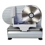 Affettatrice elettrica R. G. V. con Lama 19 cm E Motore 100W con Base In Acciaio - Ausonia190