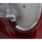 Affettatrice Elettrica R. G. V. 140 Watt Lama 25 cm in Acciaio colore Rosso - 90447 Luxury 25