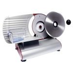 Affettatrice elettrica R. G. V. Potenza 200 Watt Spessore taglio Max 14 mm Colore Silver - MARY 220