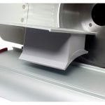Affettatrice elettrica R. G. V. Potenza 200 Watt Spessore taglio Max 14 mm Colore Silver - MARY 220