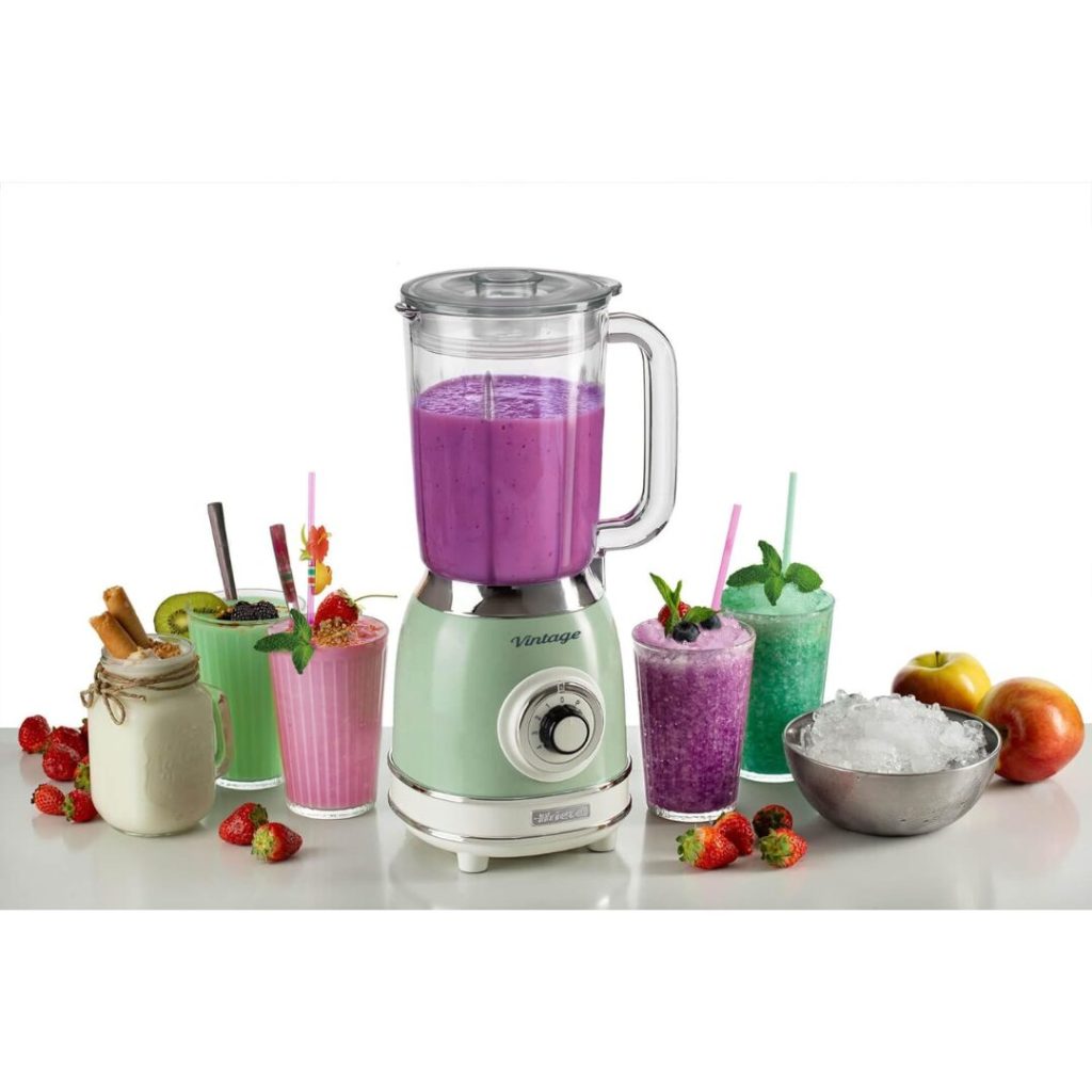 Frullatore Ariete con Bicchiere 1,5 litri 1000 watt colore Verde | 583-04