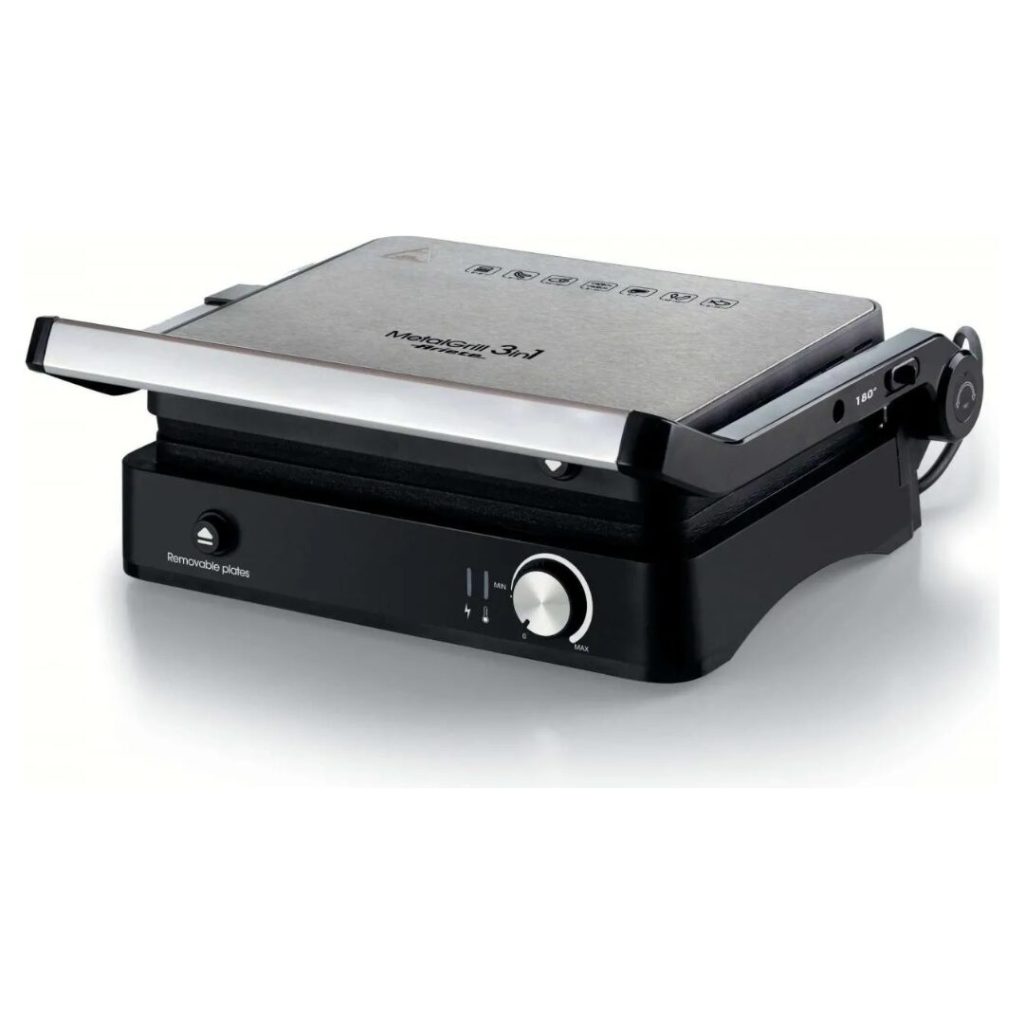 Bistecchiera Ariete 2000W 3 in 1 con Piastre e Vassoio Anti Goccia Rimovibili - 1934