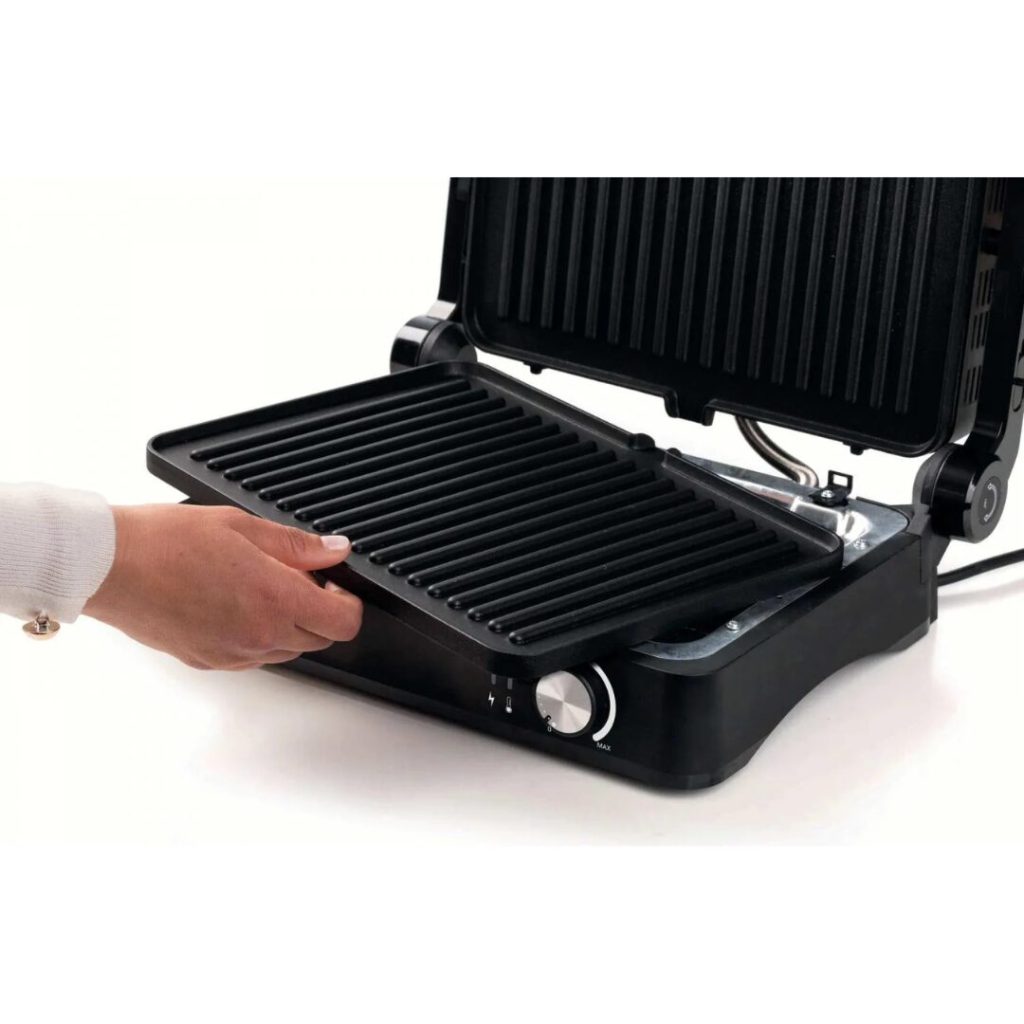 Bistecchiera Ariete 2000W 3 in 1 con Piastre e Vassoio Anti Goccia Rimovibili - 1934