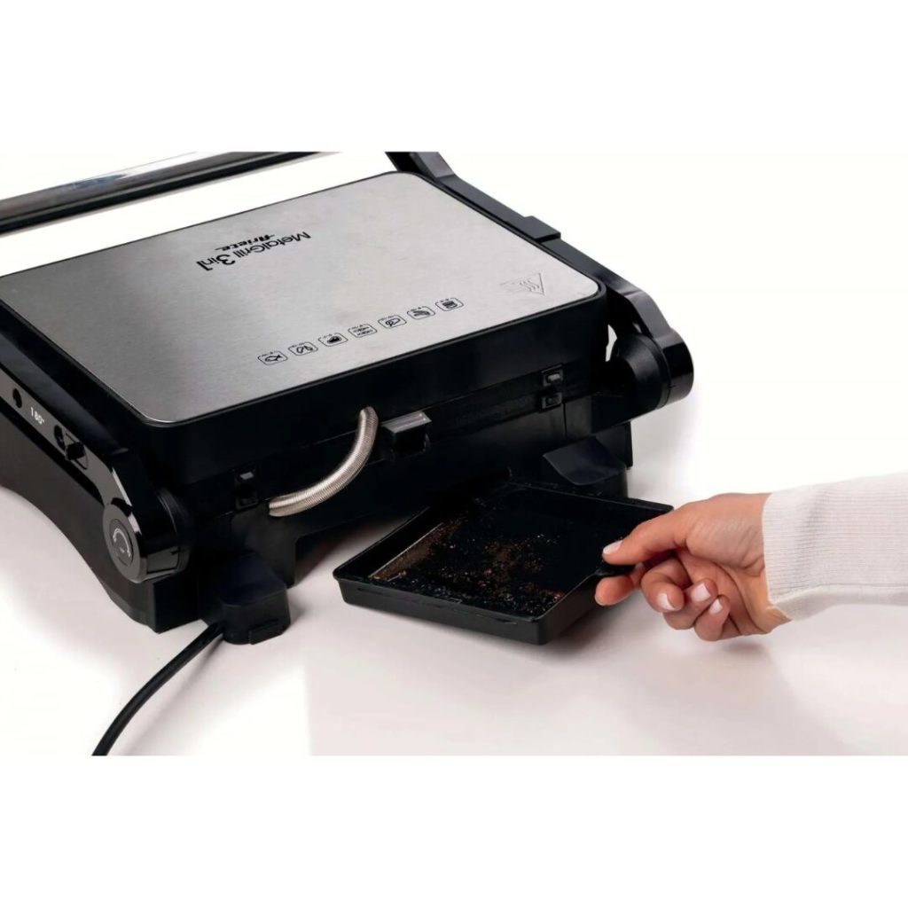 Bistecchiera Ariete 2000W 3 in 1 con Piastre e Vassoio Anti Goccia Rimovibili - 1934