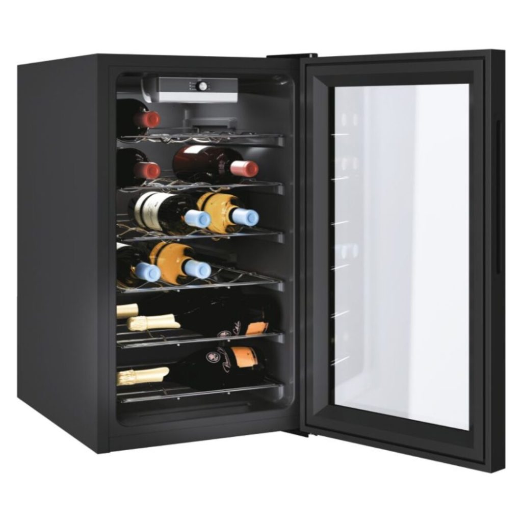 Cantinetta Vino Candy con Compressore 21 Bottiglie 6 Ripiani - CWC 021 M/NF