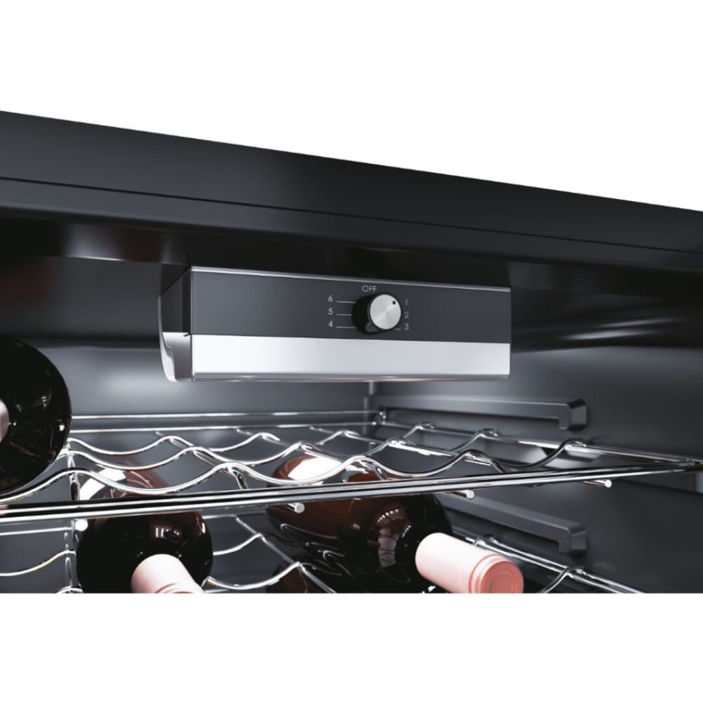 Cantinetta Vino Candy con Compressore 21 Bottiglie 6 Ripiani - CWC 021 M/NF