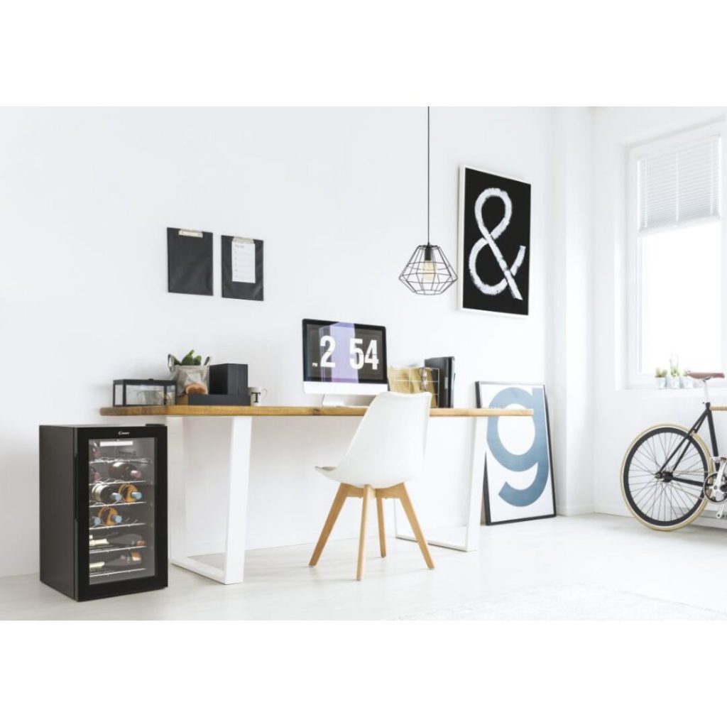 Cantinetta Vino Candy con Compressore 21 Bottiglie 6 Ripiani - CWC 021 M/NF