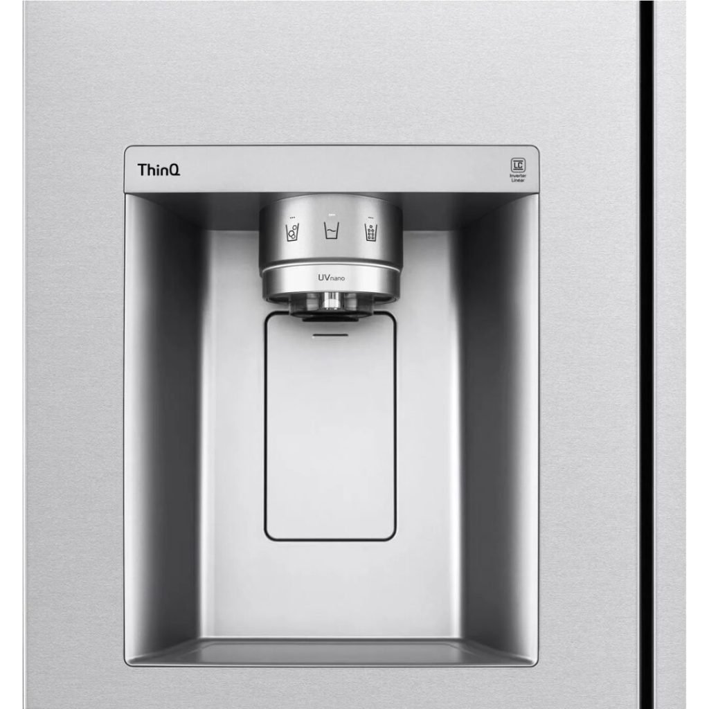 Frigorifero Americano Lg Side by Side 635 Litri No Frost Wi-Fi- GSLV91MBAD