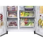 Frigorifero Americano Lg Side by Side 635 Litri No Frost Wi-Fi- GSLV91MBAD