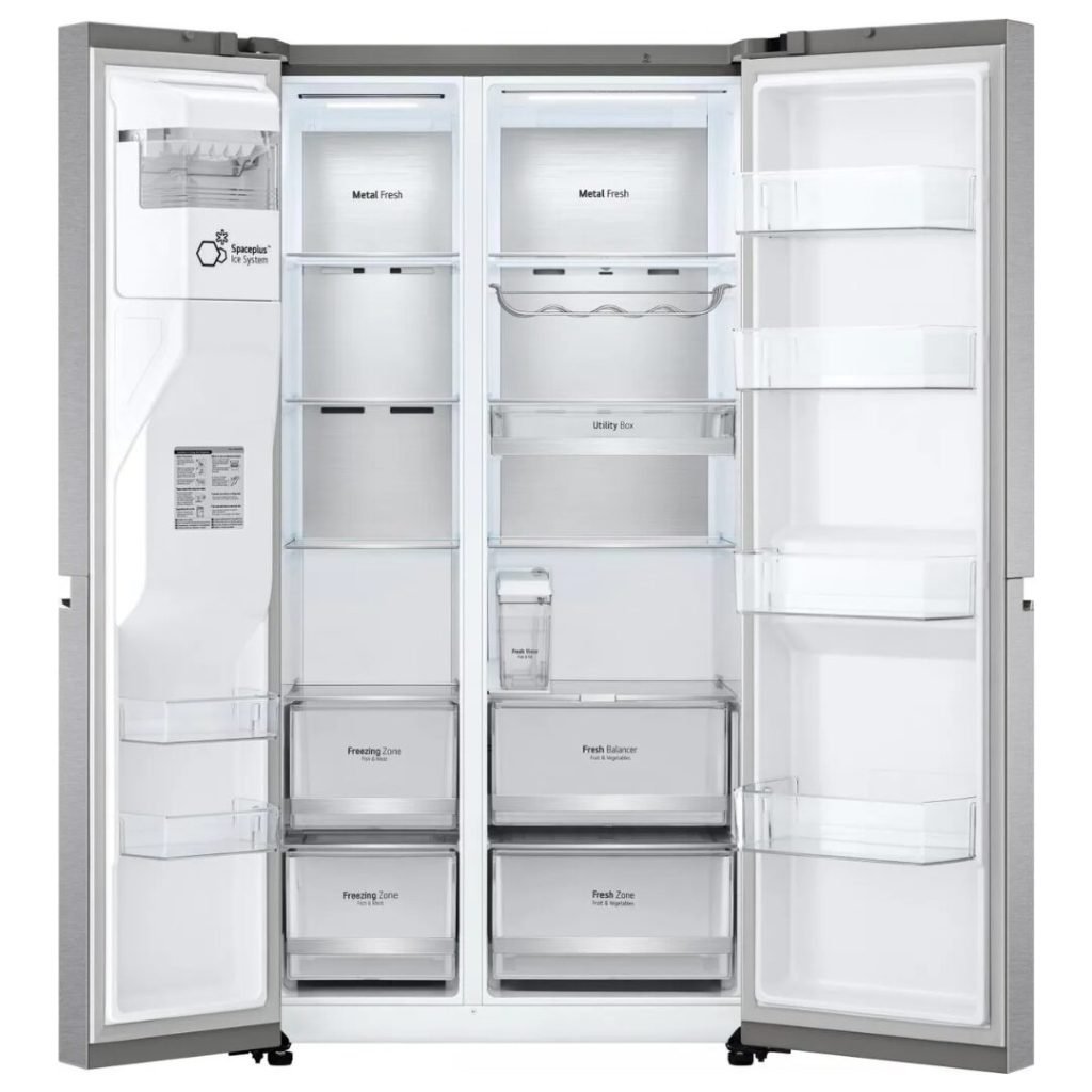 Frigorifero Americano Lg Side by Side 635 Litri No Frost Wi-Fi- GSLV91MBAD