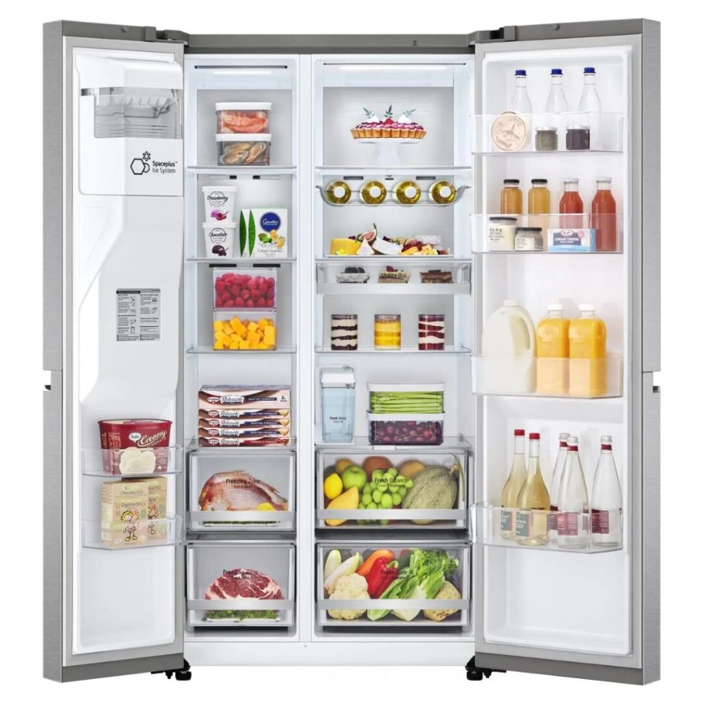 Frigorifero Americano Lg Side by Side 635 Litri No Frost Wi-Fi- GSLV91MBAD