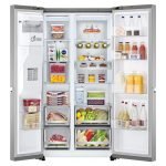Frigorifero Americano Lg Side by Side 635 Litri No Frost Wi-Fi- GSLV91MBAD