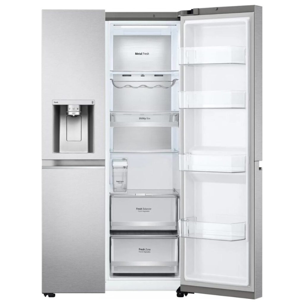Frigorifero Americano Lg Side by Side 635 Litri No Frost Wi-Fi- GSLV91MBAD