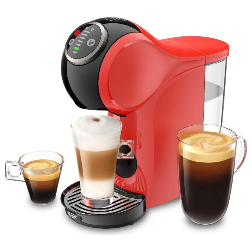Macchina Caffè Espresso Capsule De Longhi Nescafé Dolce Gusto colore Rosso - EDG315.R Genio S Plus