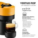 Macchina Caffè De Longhi a Capsule Nespresso® Vertuo Pop 1260W colore Mango - ENV90.Y