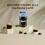 Macchina Caffè De Longhi Nespresso® Vertuo Pop Espresso Capsule colore Blu - ENV90.A