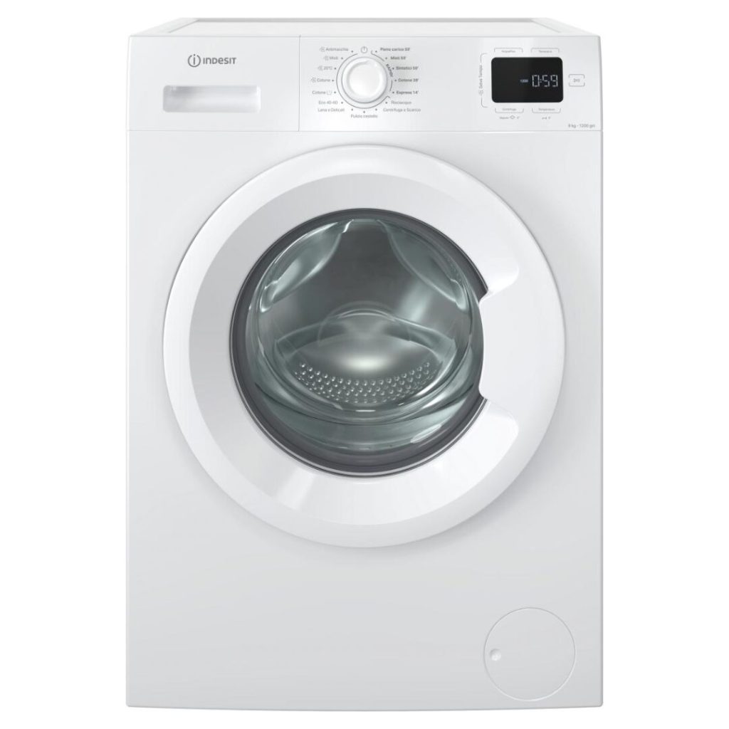 Indesit Lavatrice 7 Kg Classe A Profondità 50 cm Centrifuga 1000 giri Partenza Ritardata - IM 760 MY TIME IT