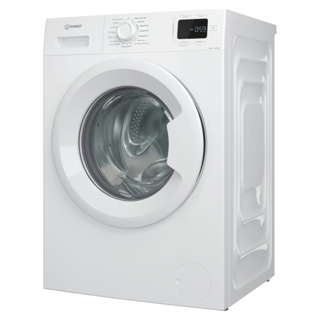 Indesit Lavatrice 7 Kg Classe A Profondità 50 cm Centrifuga 1000 giri Partenza Ritardata - IM 760 MY TIME IT